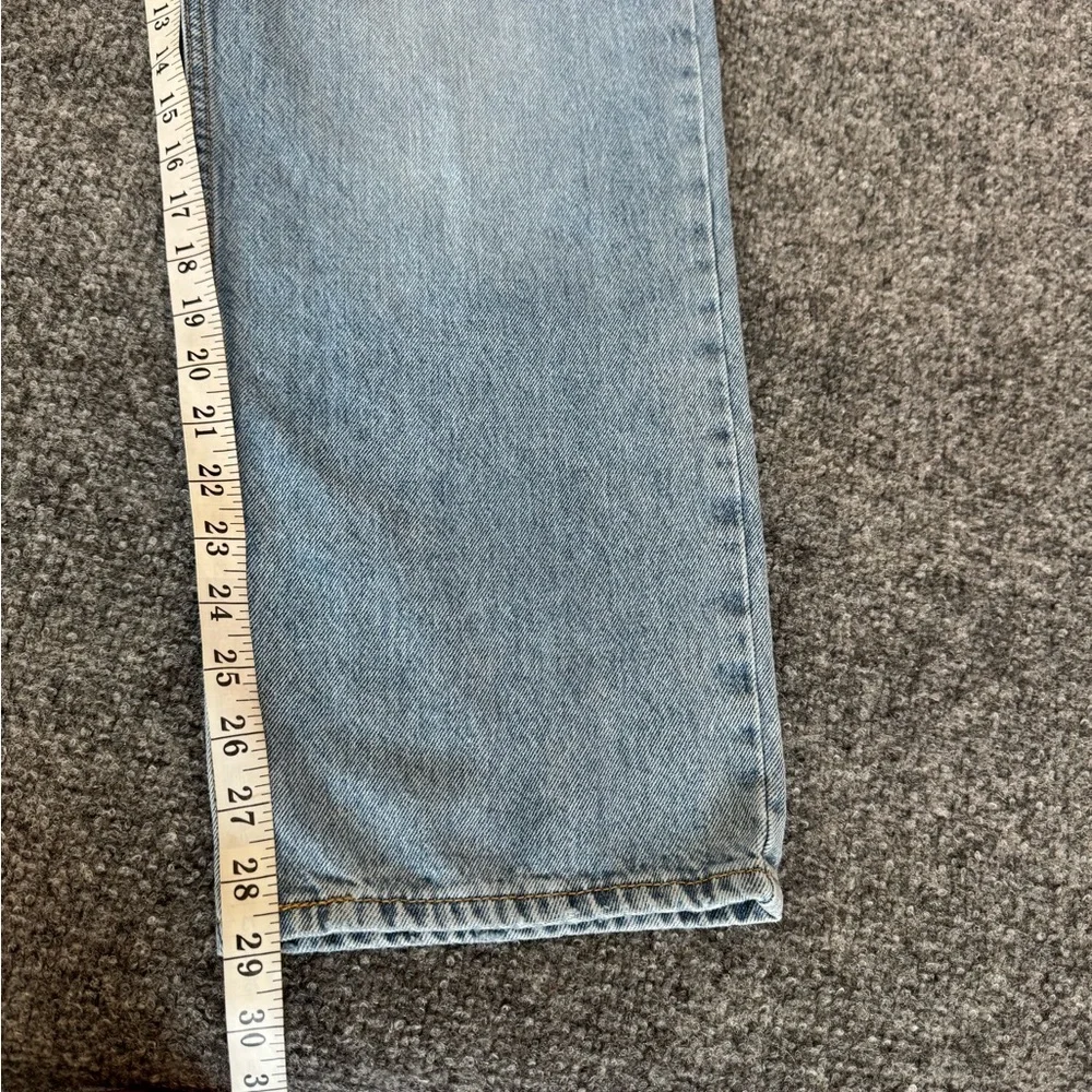Levi's SilverTab Women’s Jeans Size 31 Blue 94 Baggy Light Distressed